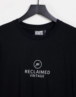 Femme Reclaimed Vintage Inspired Plus - T-shirt à logo - Noir