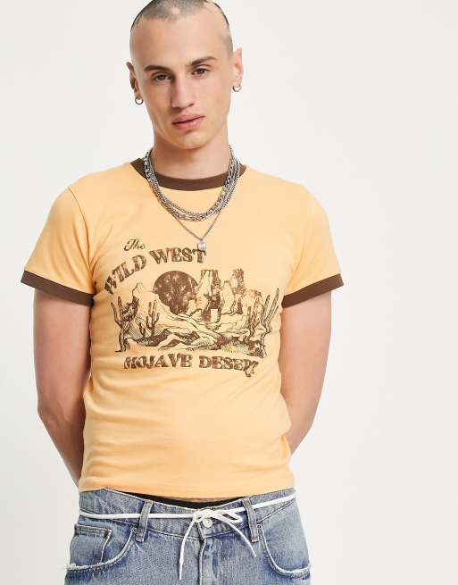 Jersey ringer tee clearance