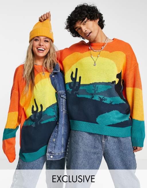Reclaimed Vintage Inspired Rodeo Oversize Pullover ASOS