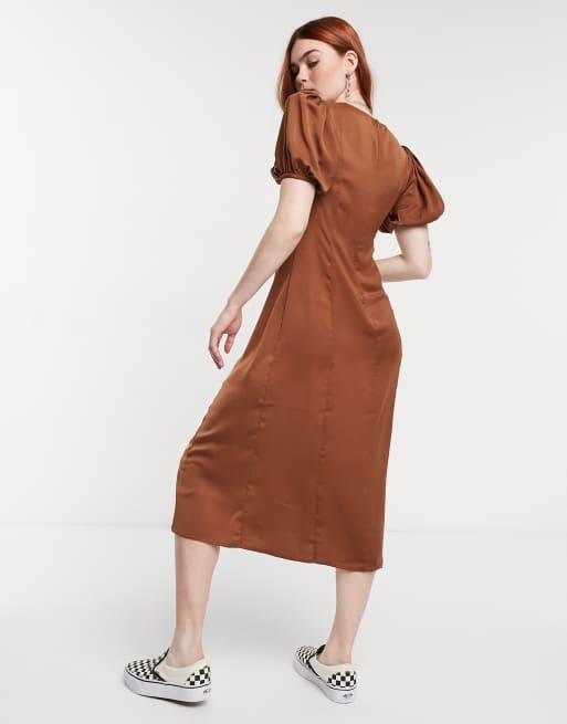 Vintage midi tea dress cheap