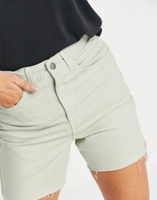 Shorts Reclaimed Vintage Inspired - Short dad décontracté en jean - Sauge délavé
