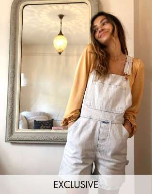 beige dungarees ladies