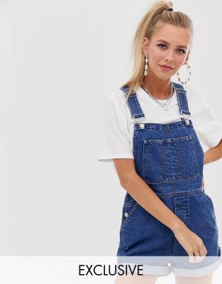 ladies denim dungarees uk