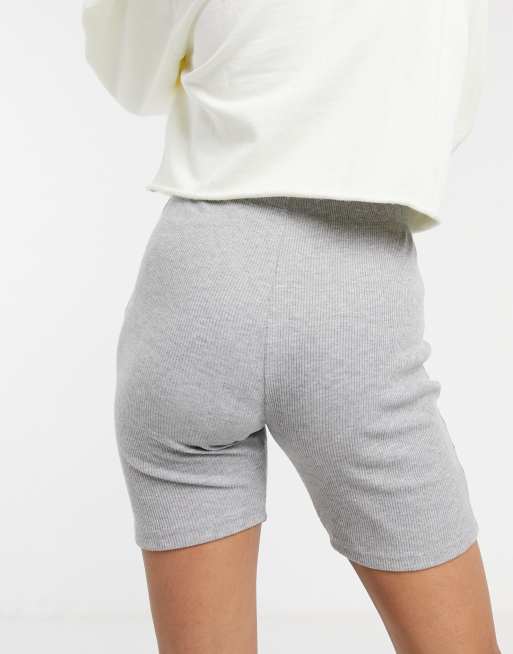 Reclaimed Vintage Inspired - Short legging côtelé - Gris, 2 de 4