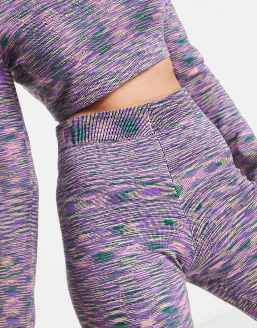 Reclaimed Vintage Inspired space dye pants (part of a set), 4 of 4