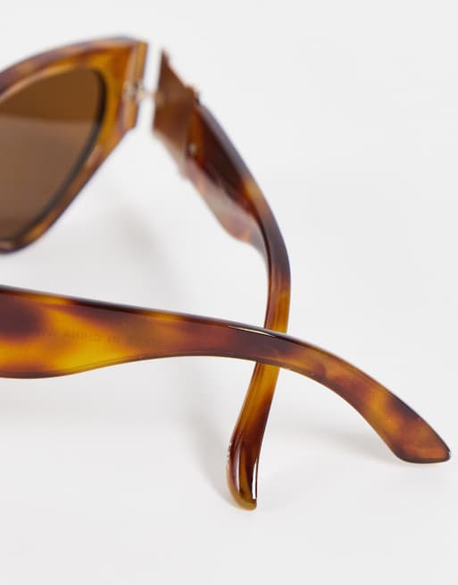Reclaimed Vintage – Inspired – Spräckliga solglasögon i cateye-modell, 3 av 4