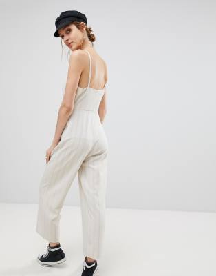 square neckline jumpsuit