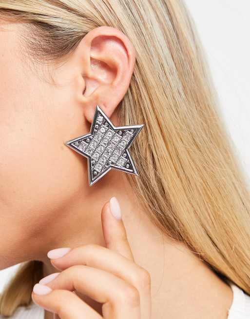 Asos star earrings discount