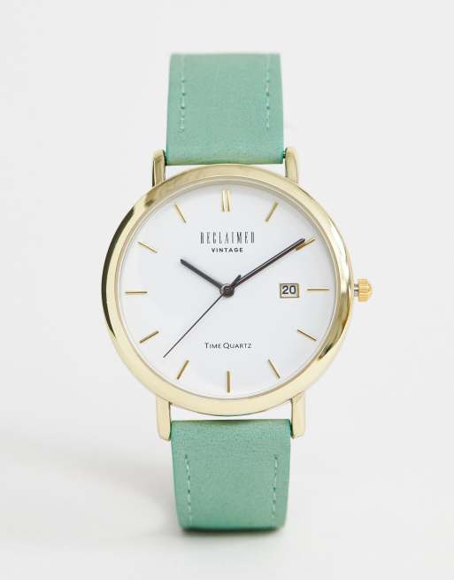 Time quartz watch asos on sale