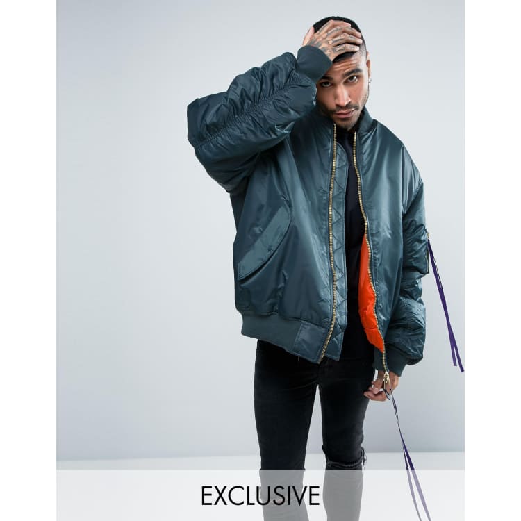 Large bomber jacket sales