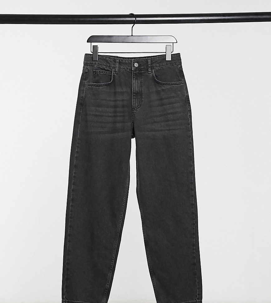 Reclaimed Vintage Inspired – Svarta jeans i klassisk design från -94 med raka ben