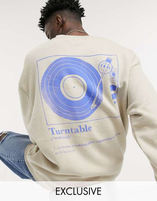 Trui met achterkant print shop