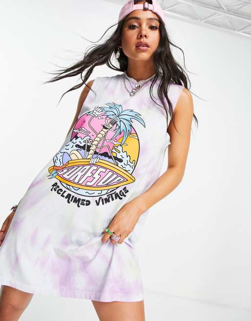 Graphic tank dress hot sale