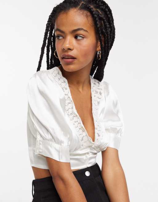 Vintage satin blouse 2025