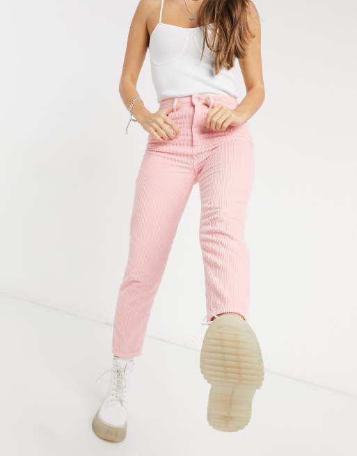 Pink mom hot sale jeans