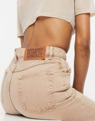 asos reclaimed vintage mom jeans