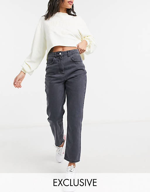 Reclaimed Vintage inspired The '91 recycled mom jean in super washed ...