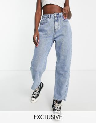 vintage denim mom jeans