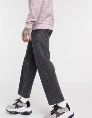 reclaimed vintage inspired classic fit jeans in ecru