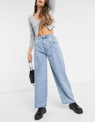 asos reclaimed vintage mom jeans