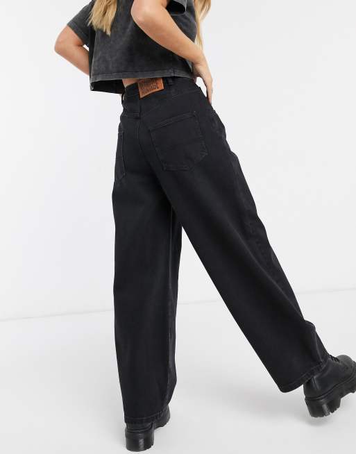 Reclaimed Vintage inspired The 97 high waist wide leg mom jean in