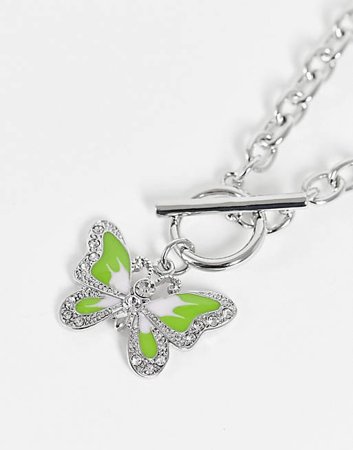 Vintage Inspired Necklace Butterfly