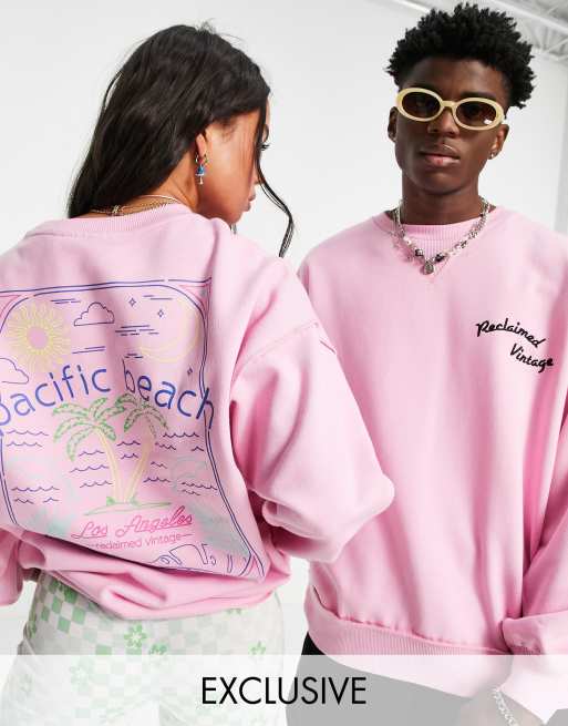 Vintage pink sweatshirt clearance