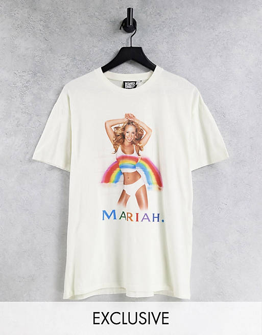Reclaimed Vintage inspired unisex licenced Mariah t-shirt