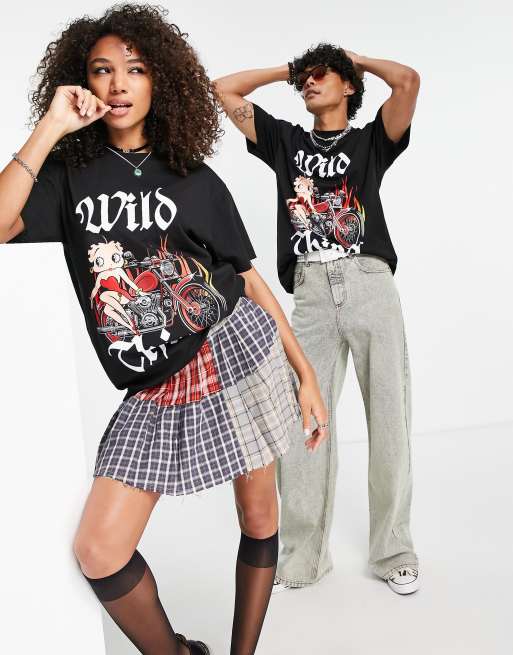 Tee shirt betty boop clearance