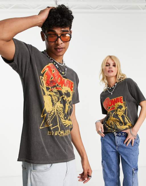 T shirt cheap bowie femme