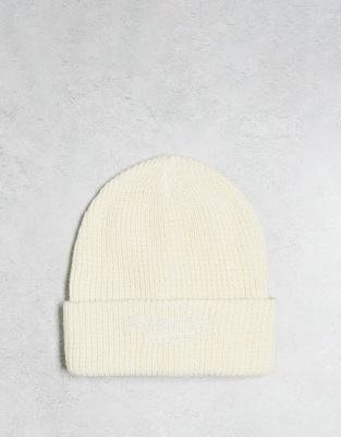 Reclaimed Vintage inspired unisex logo beanie in ecru - ASOS Price Checker