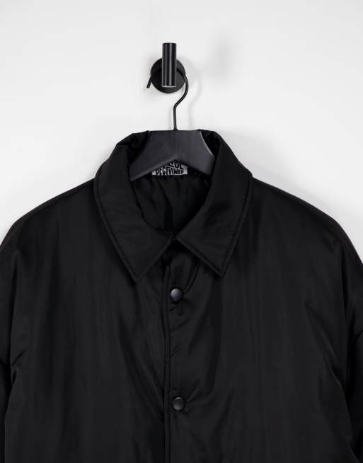 Longline coach jacket top