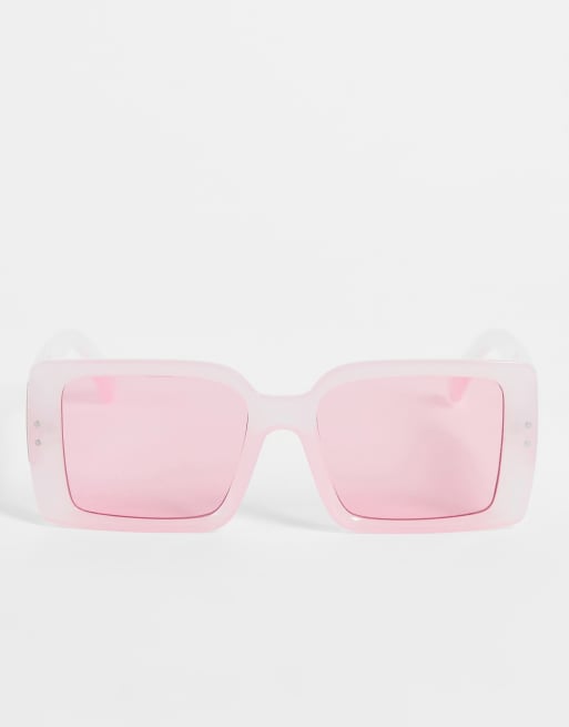 Reclaimed Vintage Inspired unisex oversized sunglasses in  display picture 1