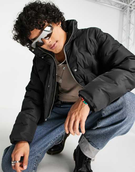 Vintage black puffer jacket outlet