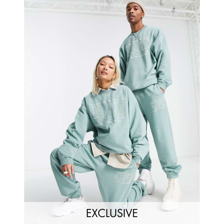 Pastel discount rainbow sweatpants
