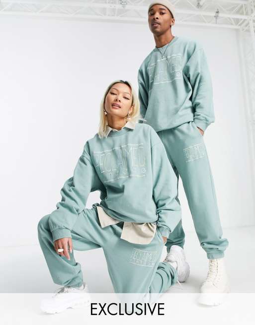 Pastel joggers set sale