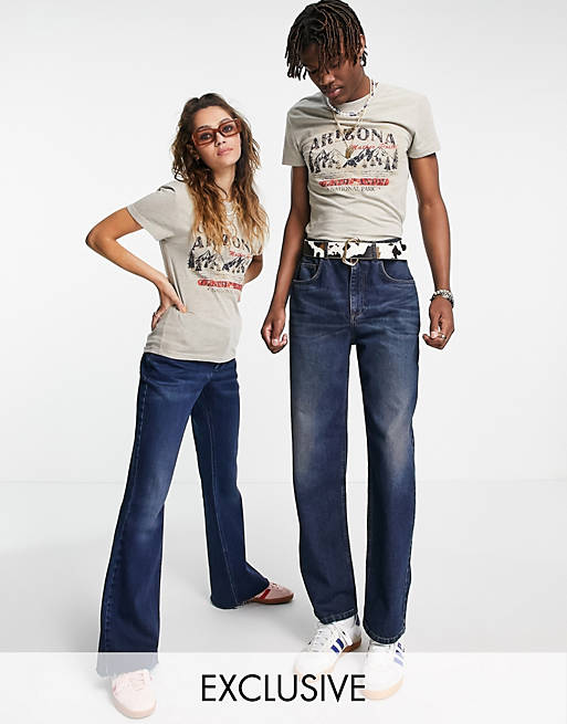 Reclaimed Vintage inspired unisex shrunken arizona t-shirt
