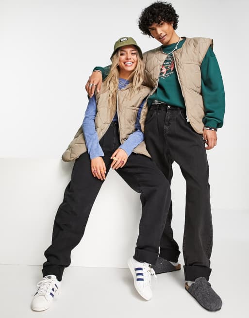 Vintage puffer vest deals