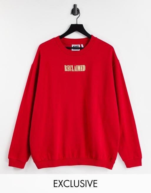 Vintage shop red sweatshirt
