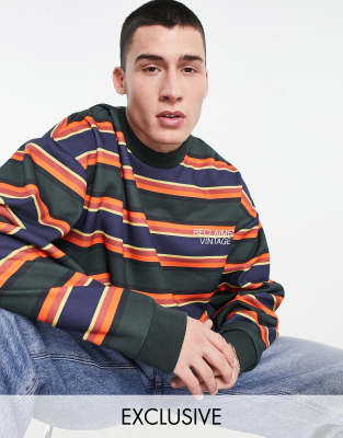 Vintage Men's Sweatshirt - Multi