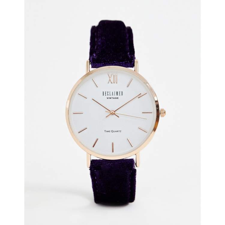 Time quartz sale watch asos