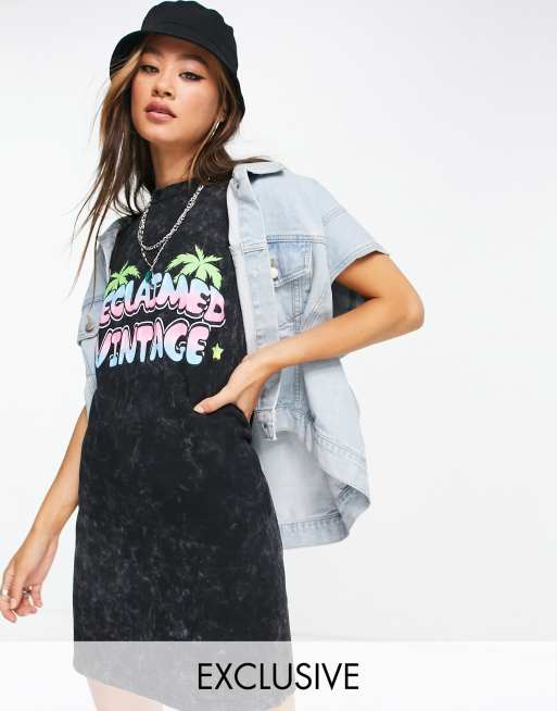 Black jersey online vest dress