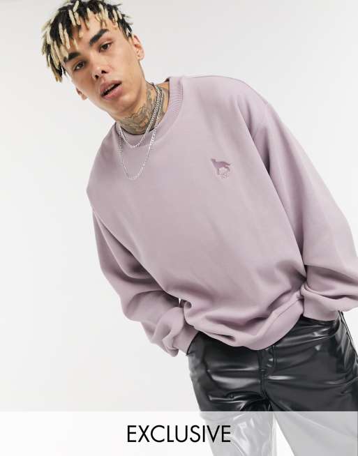 Lilac vintage sweatshirt sales
