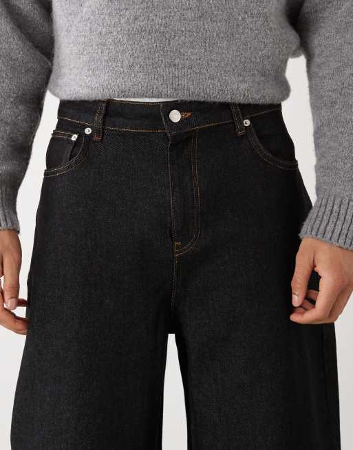 Reclaimed Vintage - Jean baggy style western - Noir, 5 de 5
