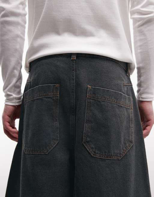 Reclaimed Vintage - Jean d'ensemble - Kaki, 5 de 5