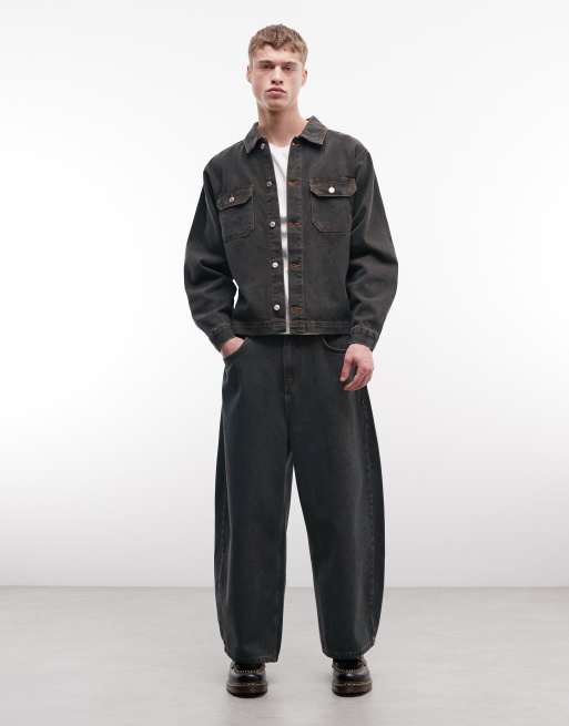 Reclaimed Vintage – Jeans in Khaki, Kombiteil, 2 von 5