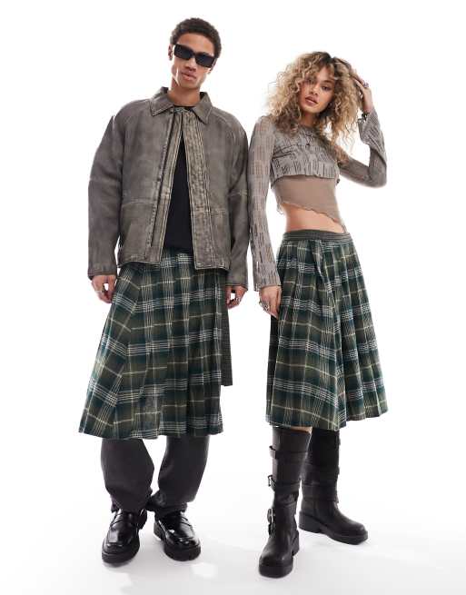 Look jupe a carreaux best sale