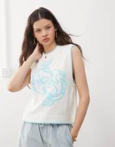 Reclaimed Vintage oversized washed t shirt with logo