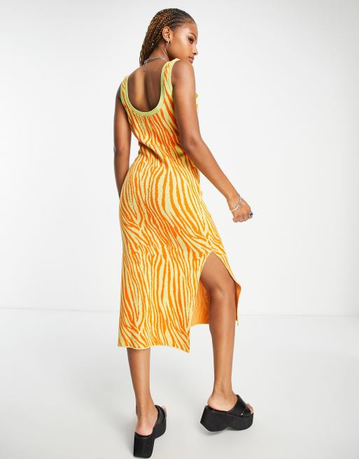 Bright animal print dress store