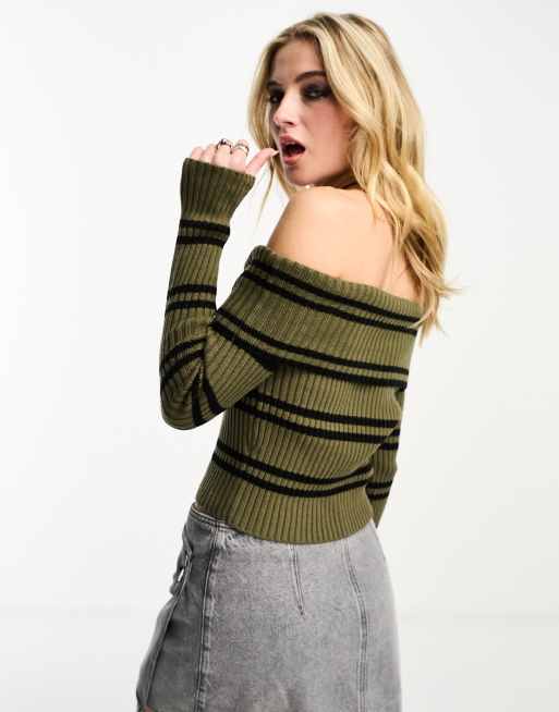 Vintage off store the shoulder top